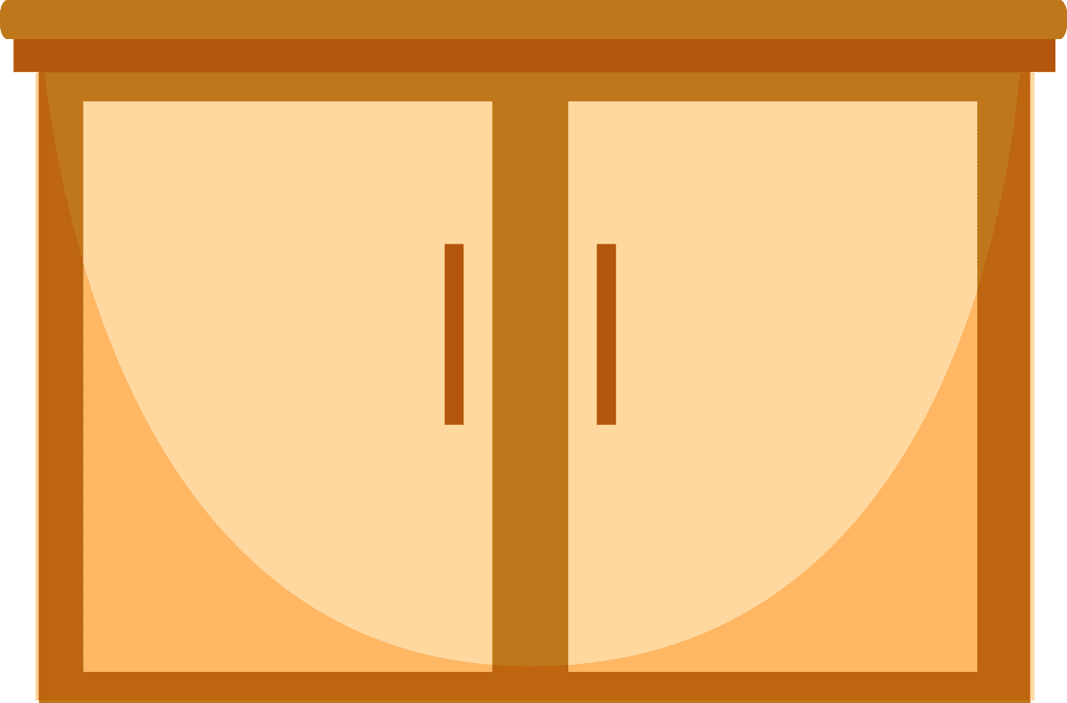 icon interior furniture decorations with stylish cabinets for home and office use