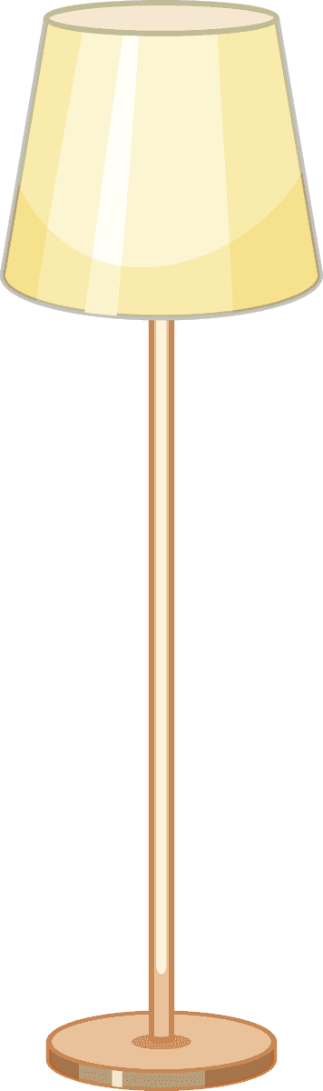 icon interior furniture decorations: stylish and modern floor lamp for cozy living spaces