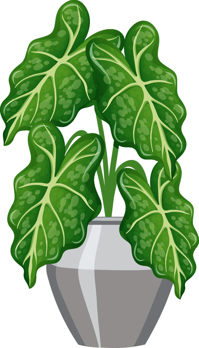 icon interior furniture decorations with lush green plant for stylish home accents