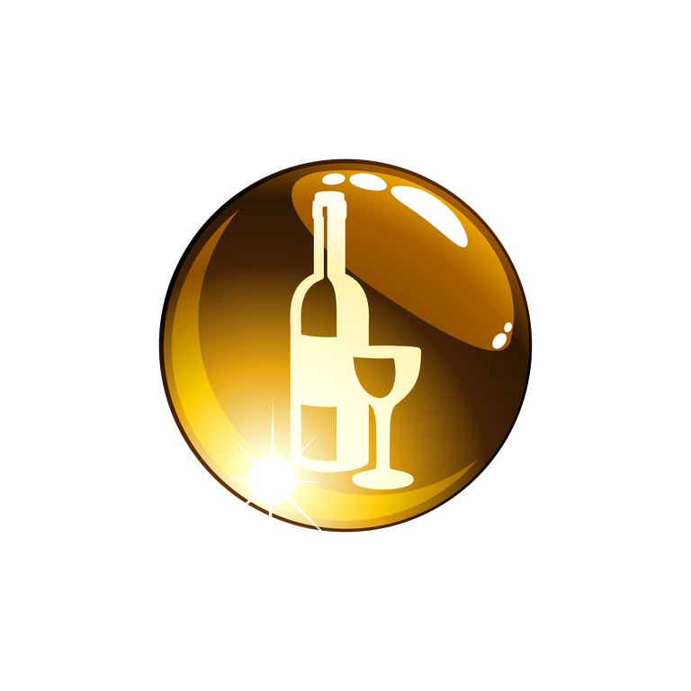 icon living icons vector for celebrating special moments with wine and cocktails
