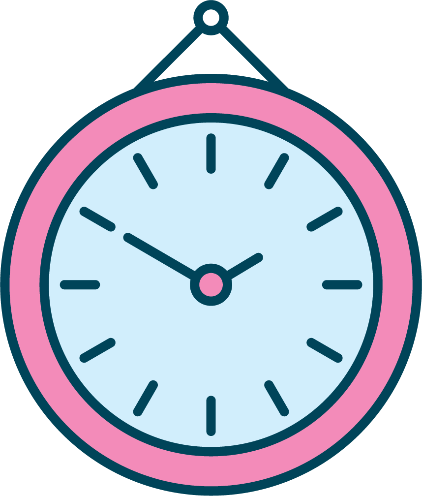 icon of different variation of clocks