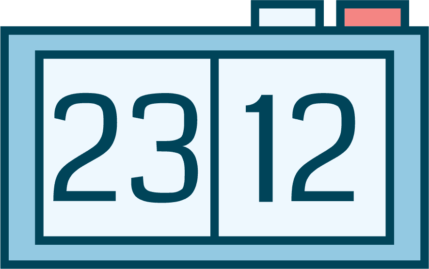 icon of different variation of clocks