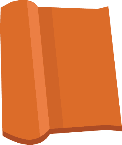 icon of roof tile free vector