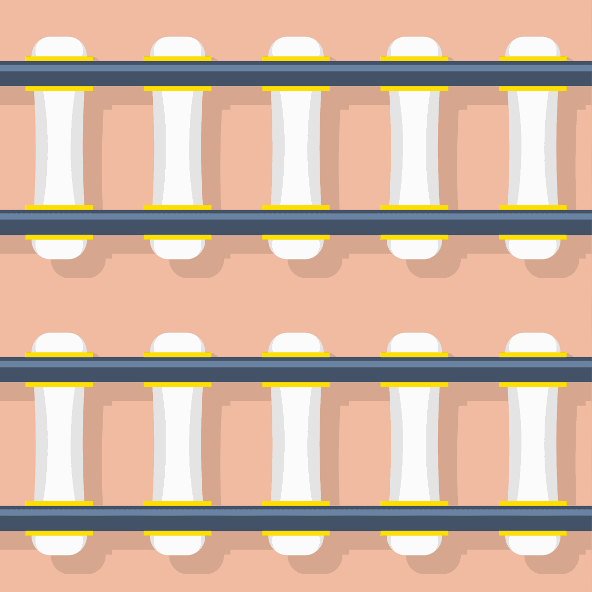 icon set city elements depicting urban train tracks with modern styling and vibrant colors