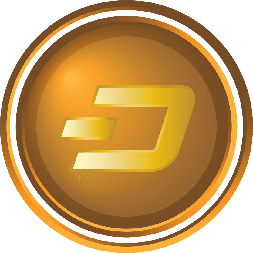 icon set crypto currency button with golden lines