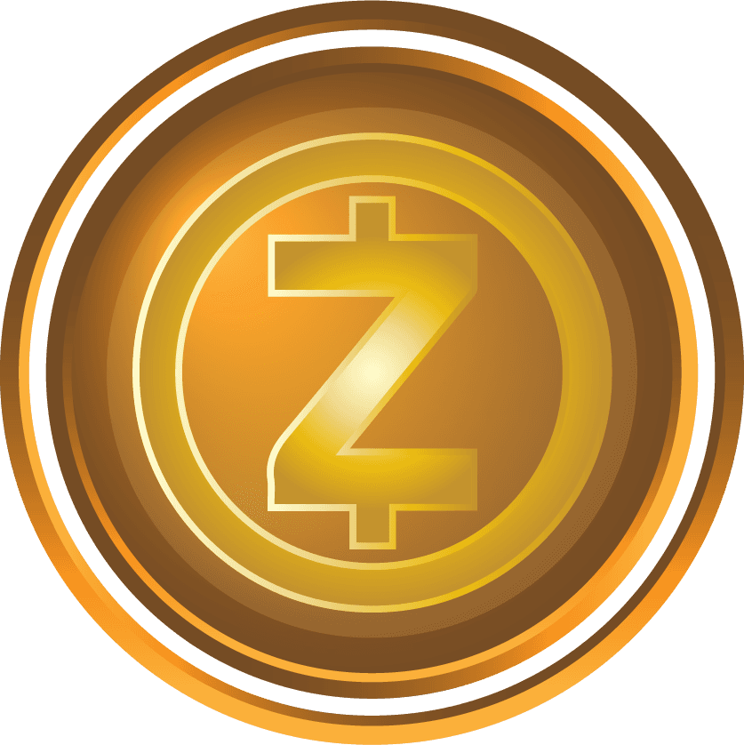 icon set crypto currency button with golden lines