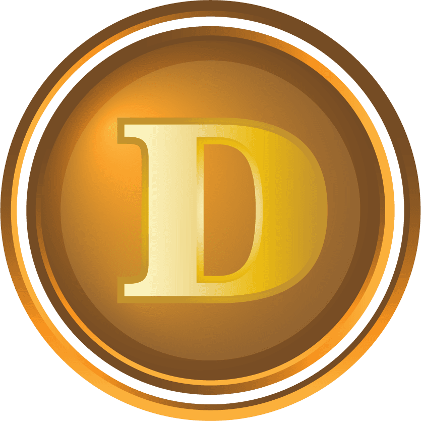 icon set crypto currency button with golden lines