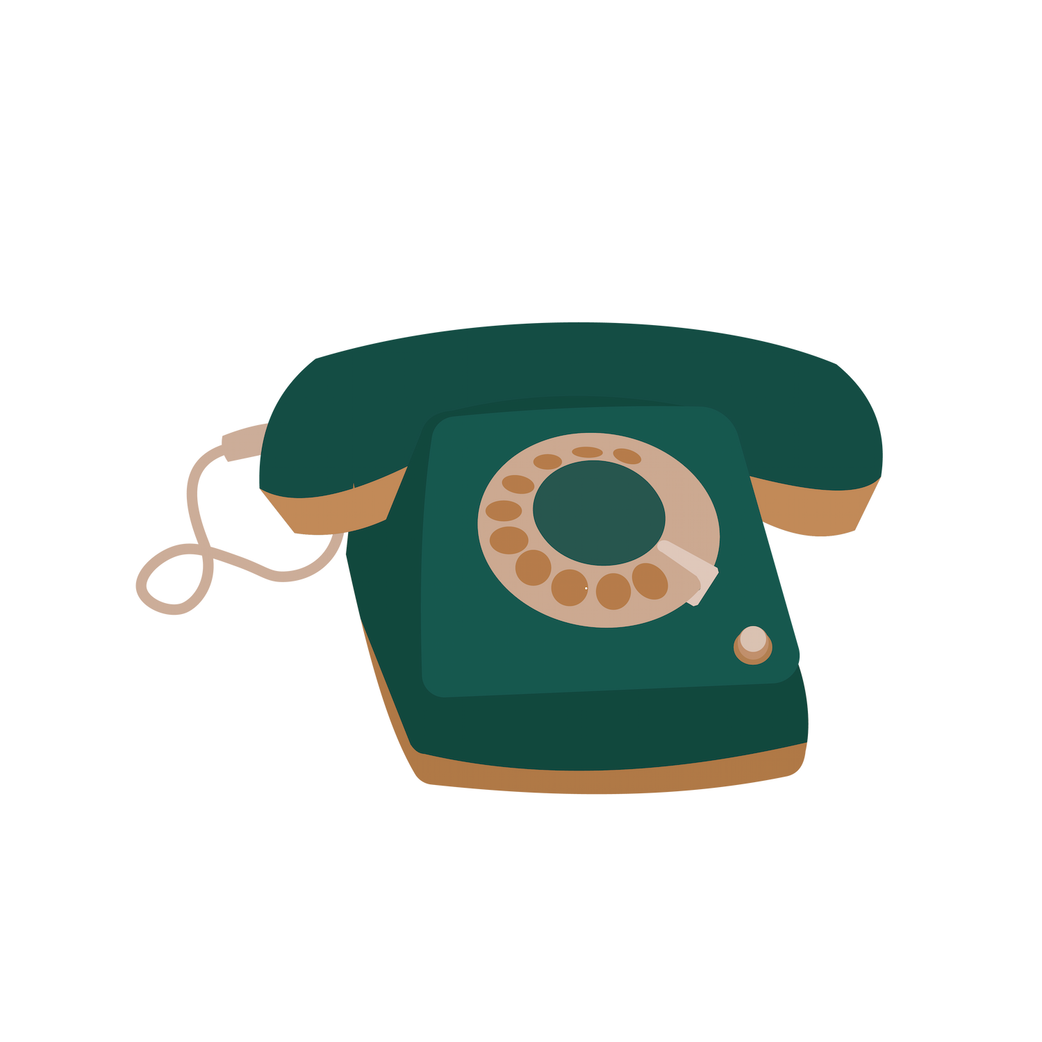 vintage inspired illustrations of vintage objects with vintage aesthetics for creative projects