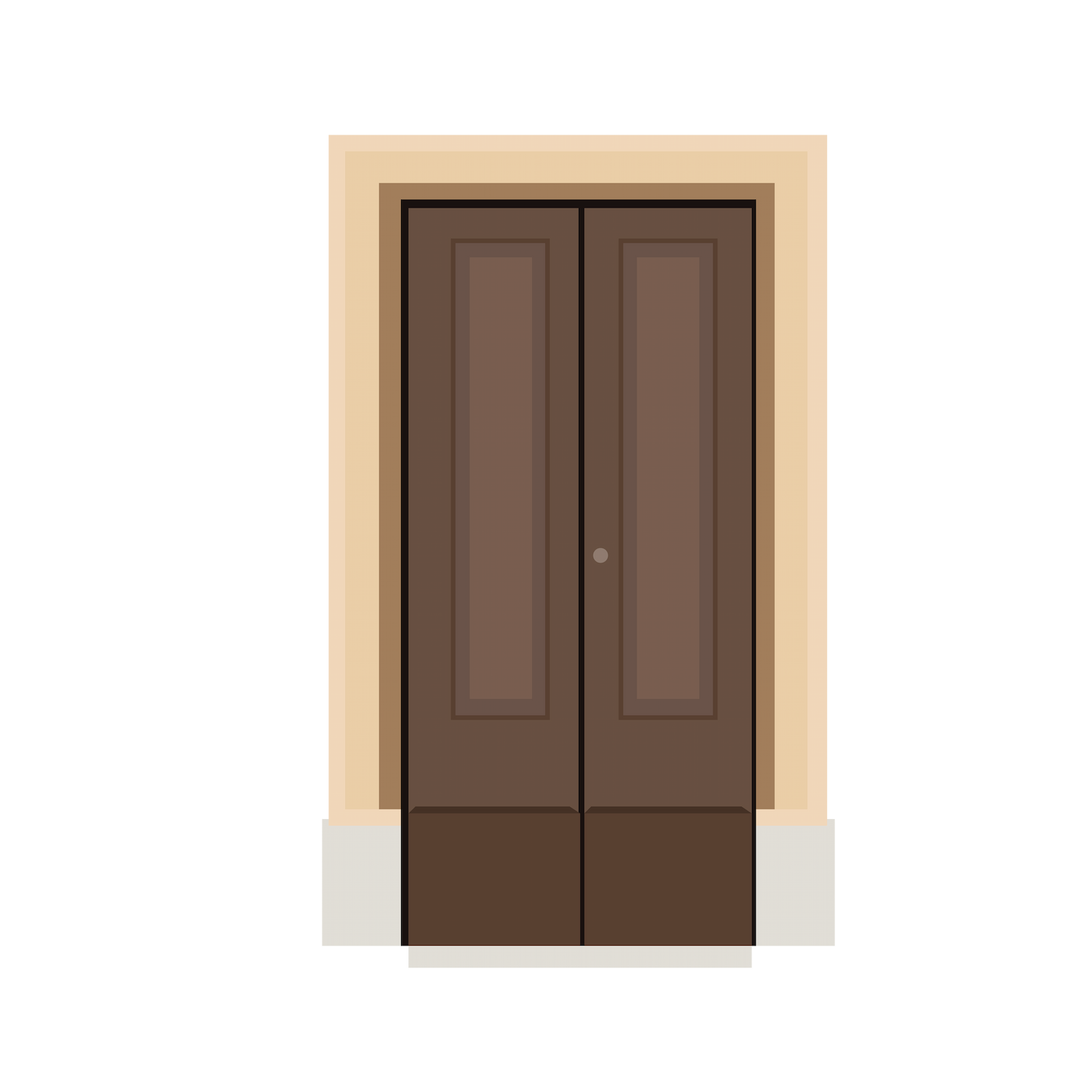 modern household and lifestyle illustration in flat style for decor and lifestyle projects