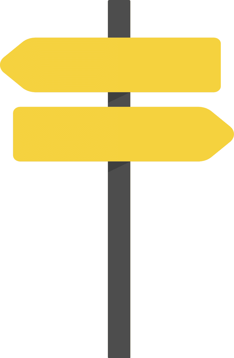 illustration blank sign vector for customizable wayfinding in modern applications