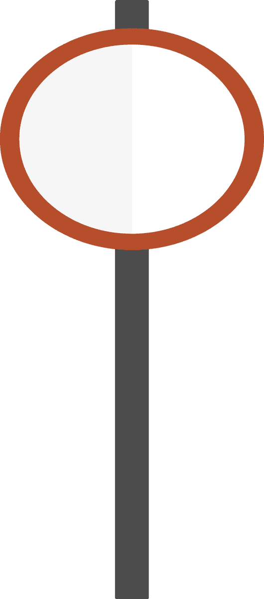 illustration blank sign vector for customizable messages in modern minimalist style