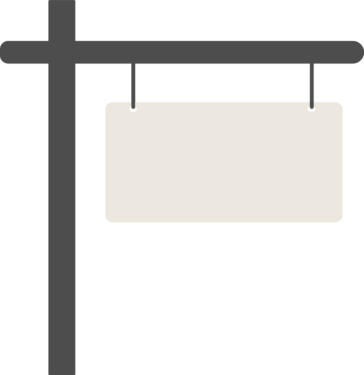 illustration blank sign vector