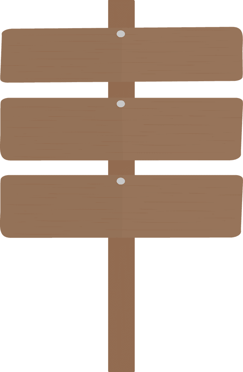 illustration blank sign vector for customizable directional guidance in outdoor settings