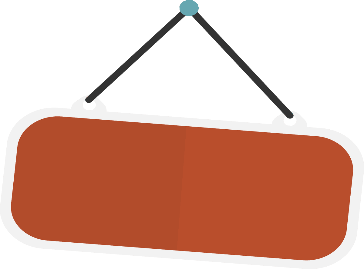 illustration blank sign vector perfect for customizable shop displays and announcements