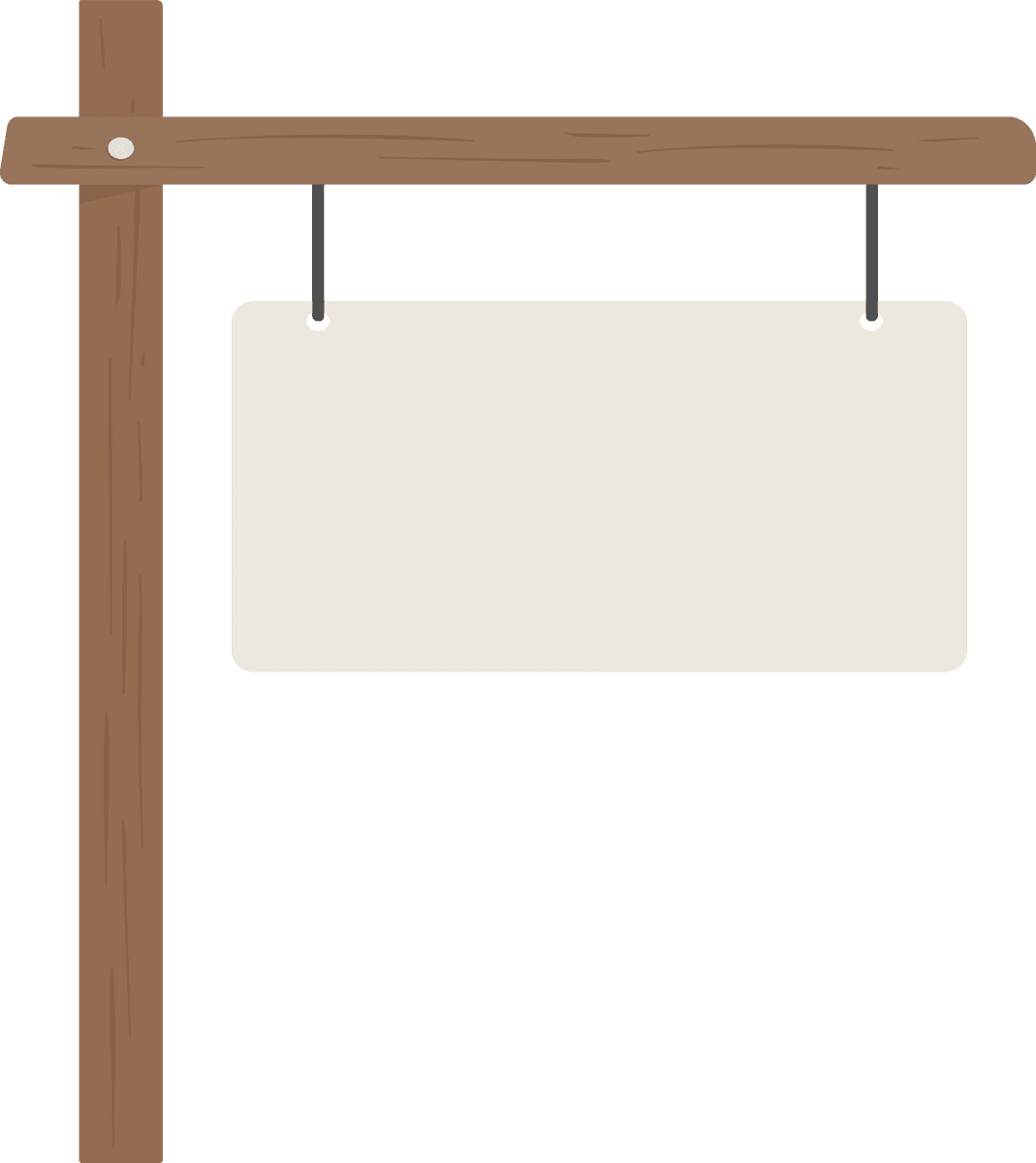 customizable illustration blank sign vector for various advertising and directional needs