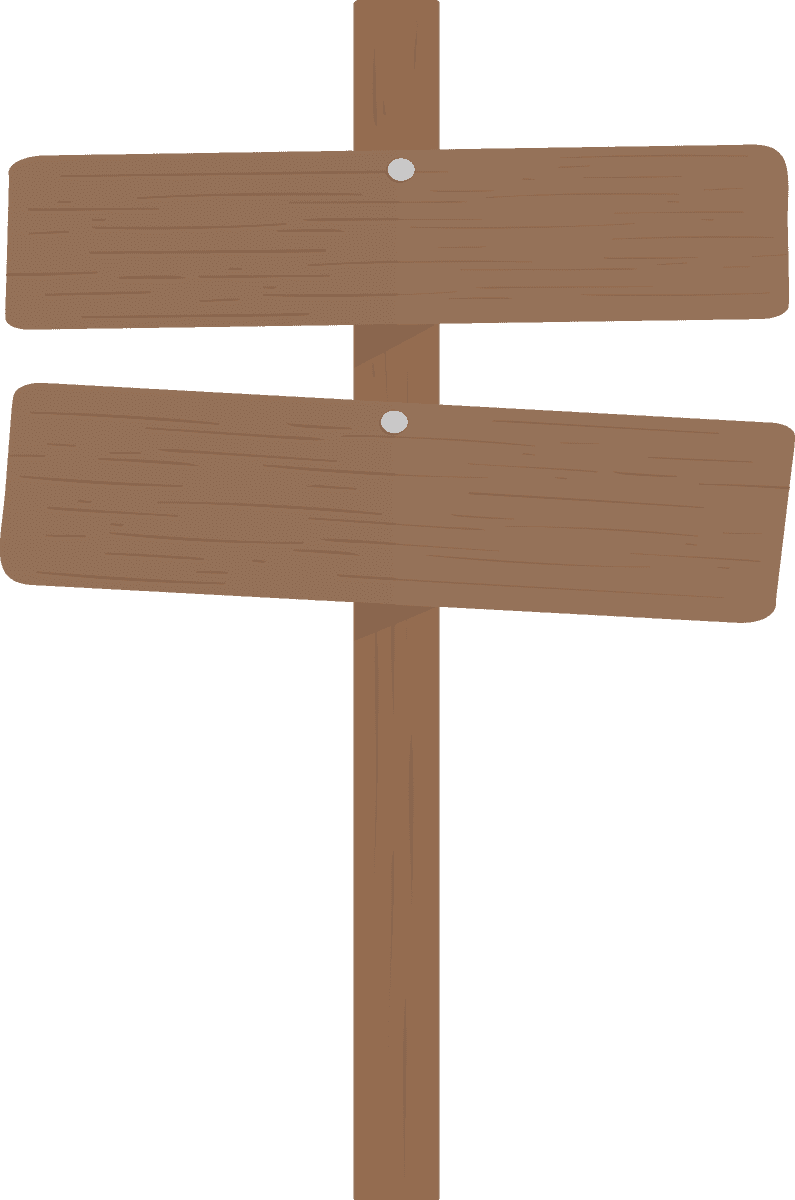 illustration blank sign vector for customizable directions and wayfinding in outdoor settings