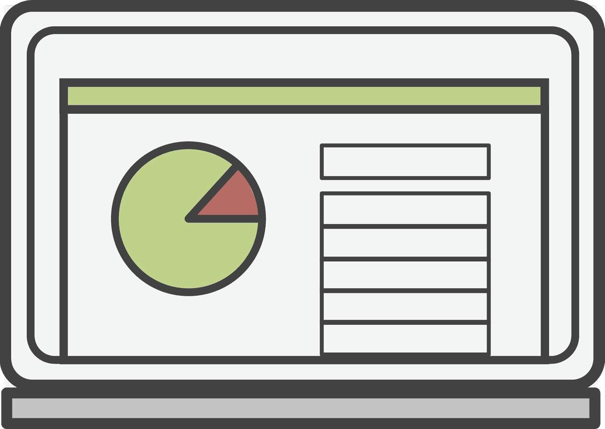 illustration daily stuff vector for effective data presentation on digital platforms