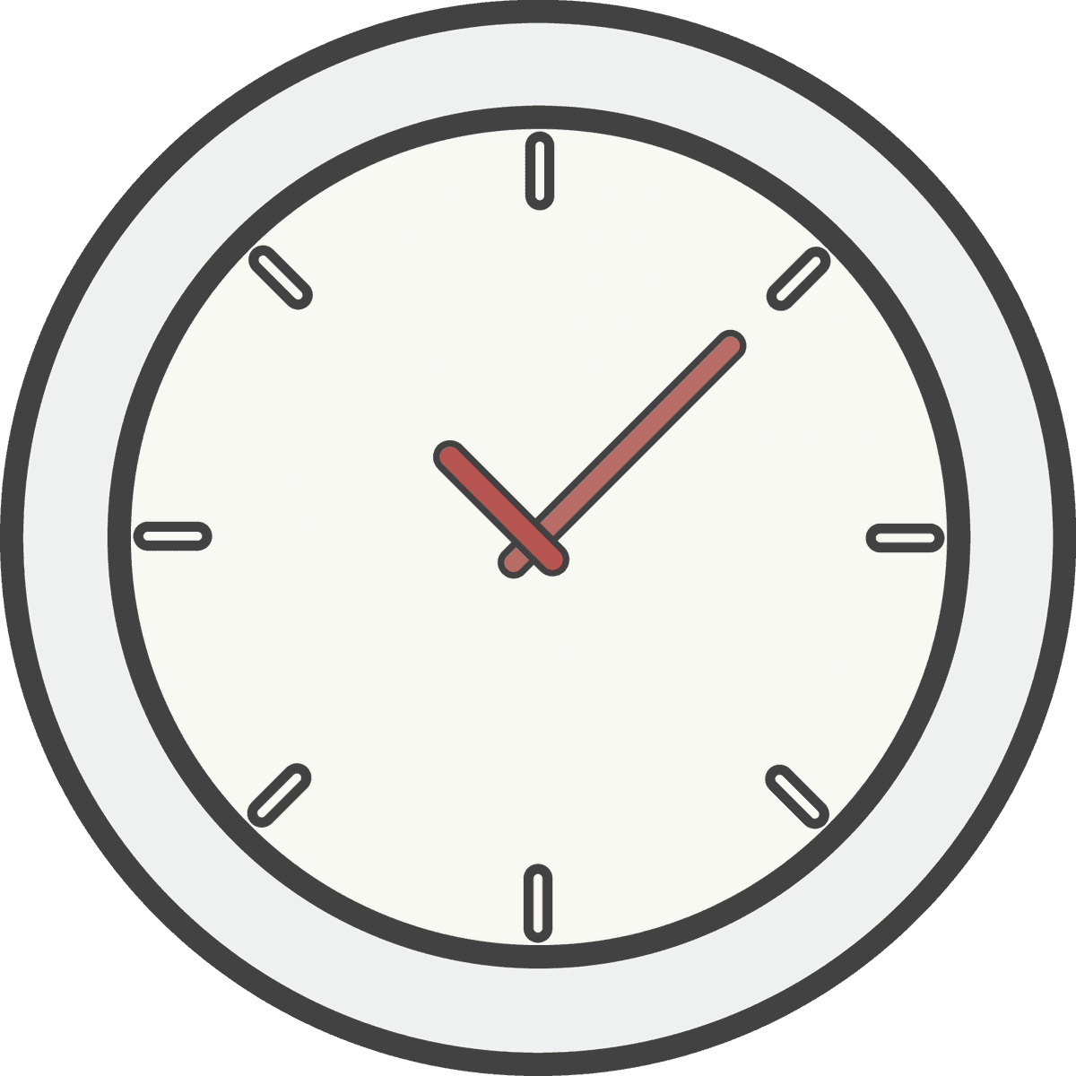 illustration daily stuff vector stylish clock for time management and organization needs