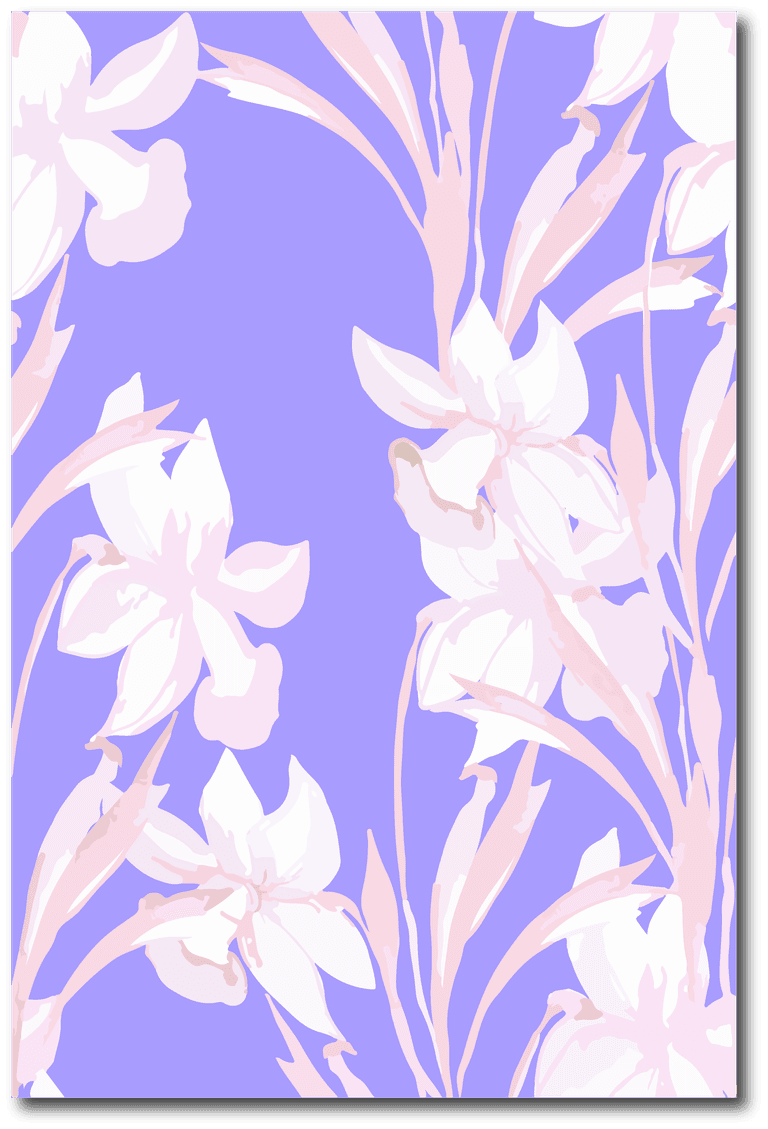 illustration narcissus seamless pattern with elegant floral elements perfect for textile and wallpaper