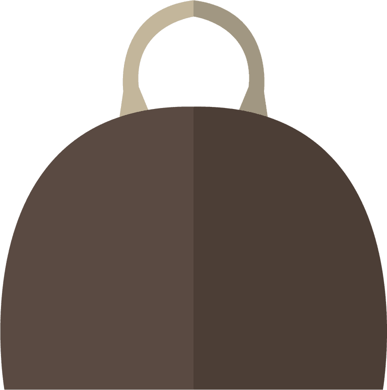illustration variation simple bag isolated icons in flat style 