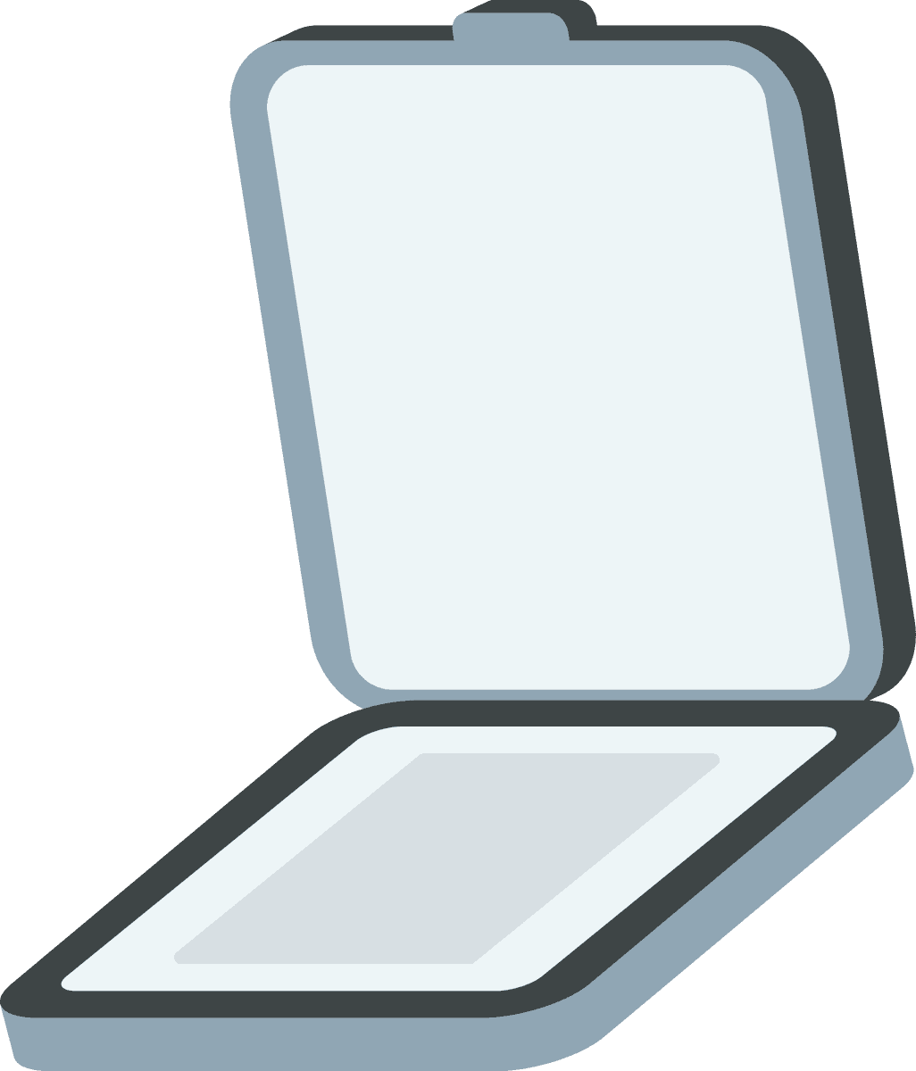 illustration technology objects: modern smart case for storing portable gadgets securely