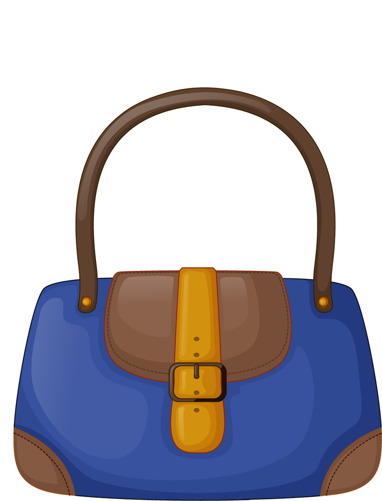 ilustration of a of woman purses