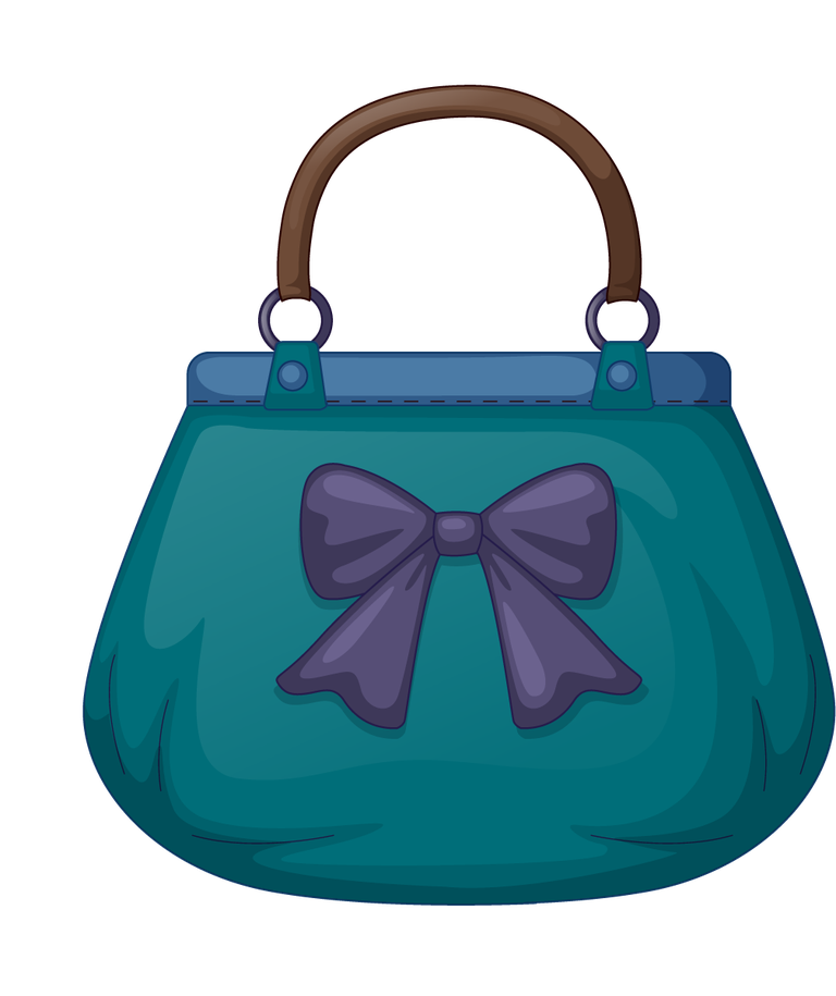 ilustration of a of woman purses