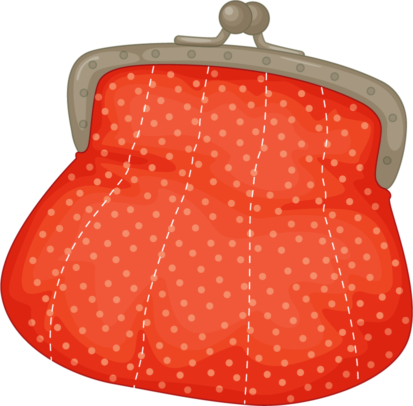 ilustration of a of woman purses