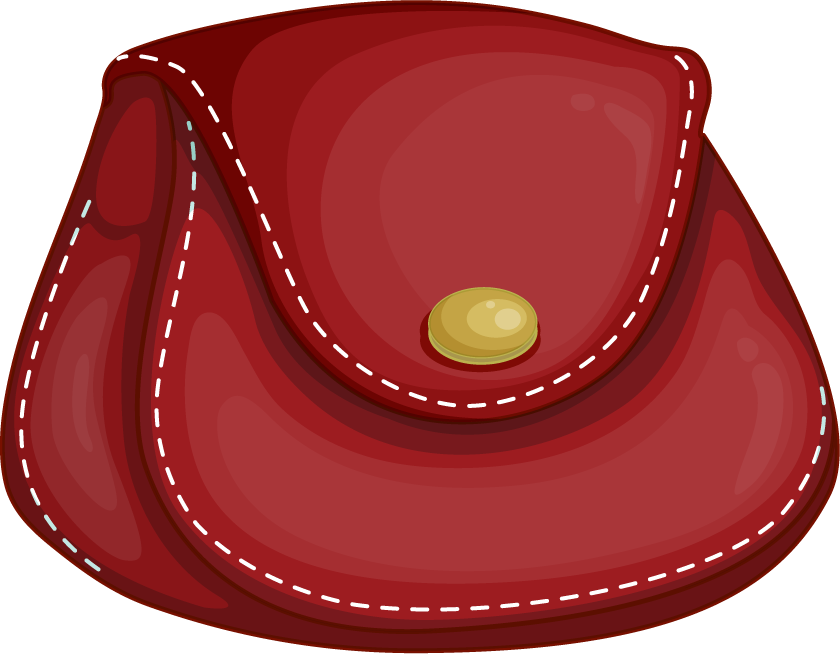 ilustration of a of woman purses