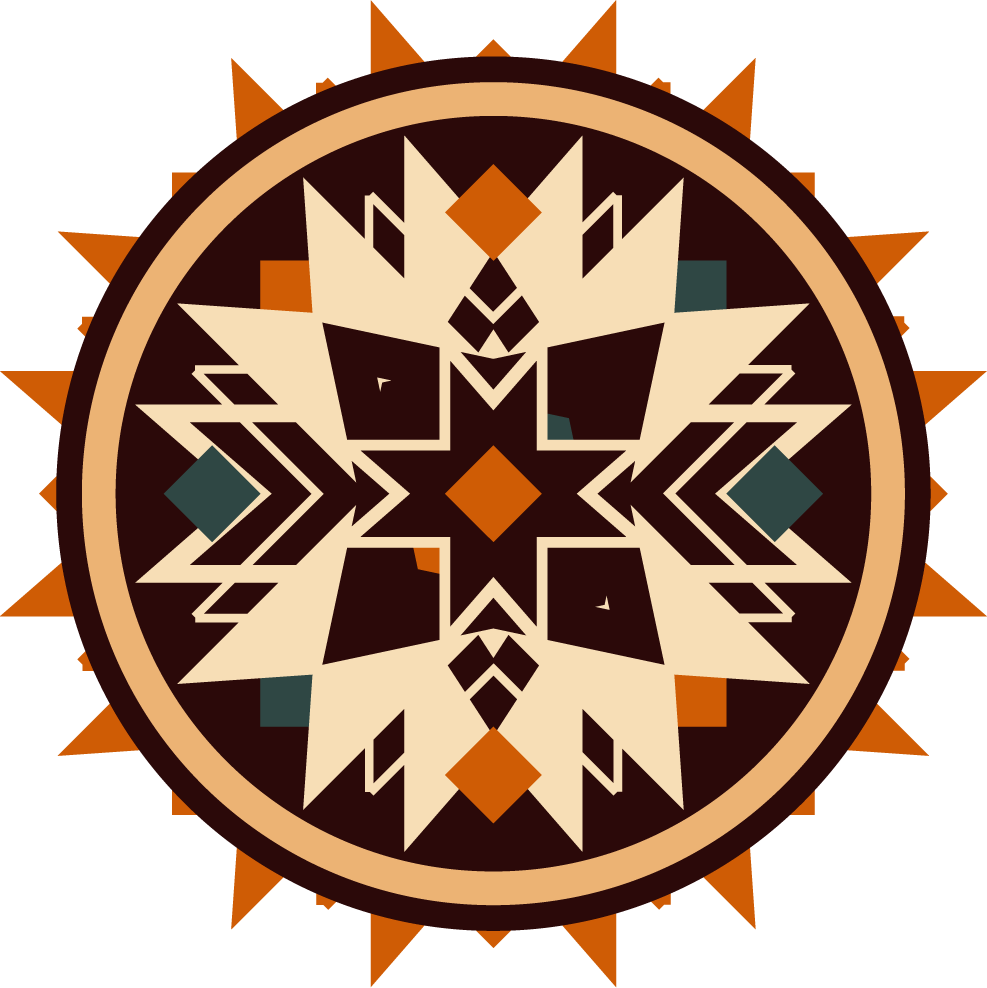 indian elements tribe symbols sketch