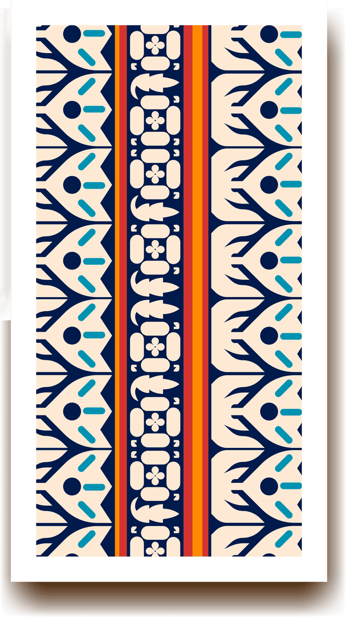 indian seamless pattern banners for vibrant home decor and textile applications