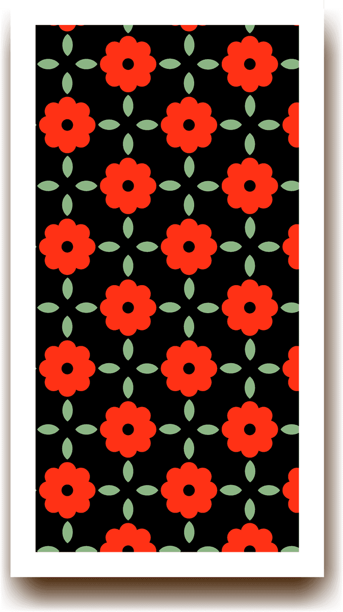 vibrant indian seamless pattern banners featuring bold flowers and leaves for unique decor