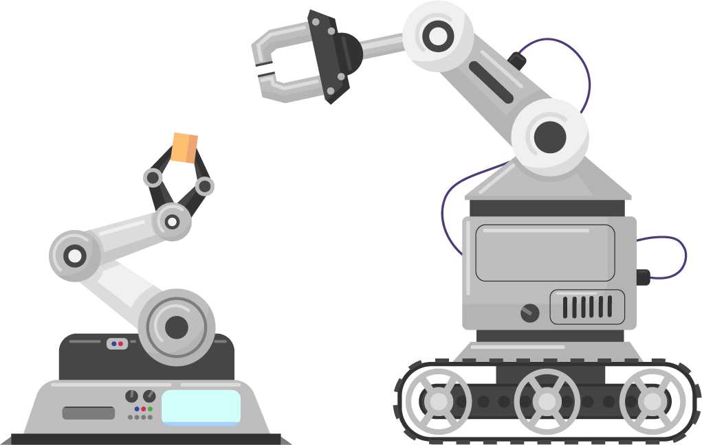 industrial automatic arms collection for efficient manufacturing and assembly tasks