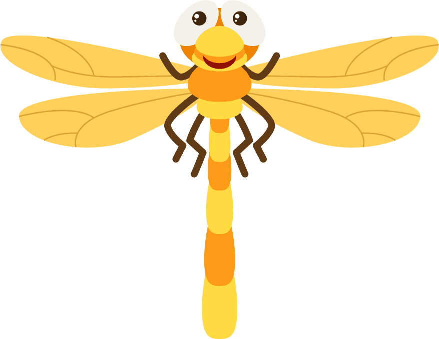 colorful cartoon style insect