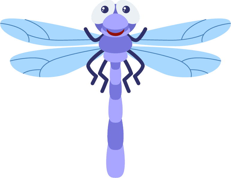 colorful cartoon style insect