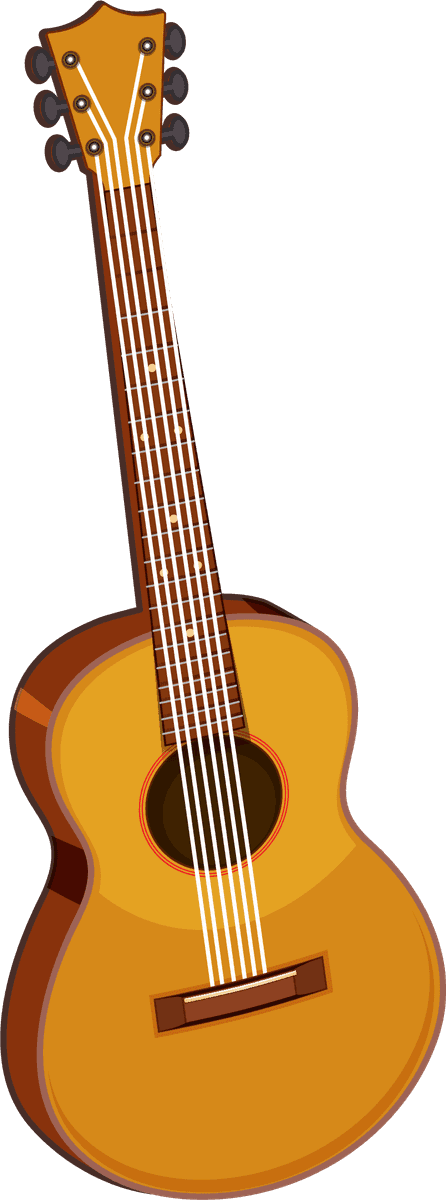 stylish acoustic guitar for enhancing your interior furniture and decorations