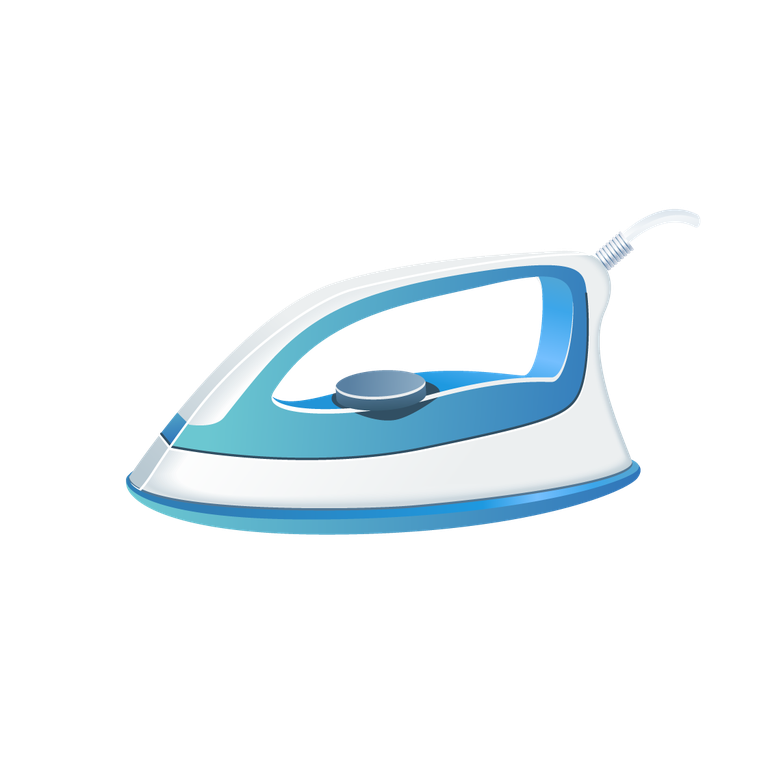 iron household appliances icons for easy home organization and modern interiors