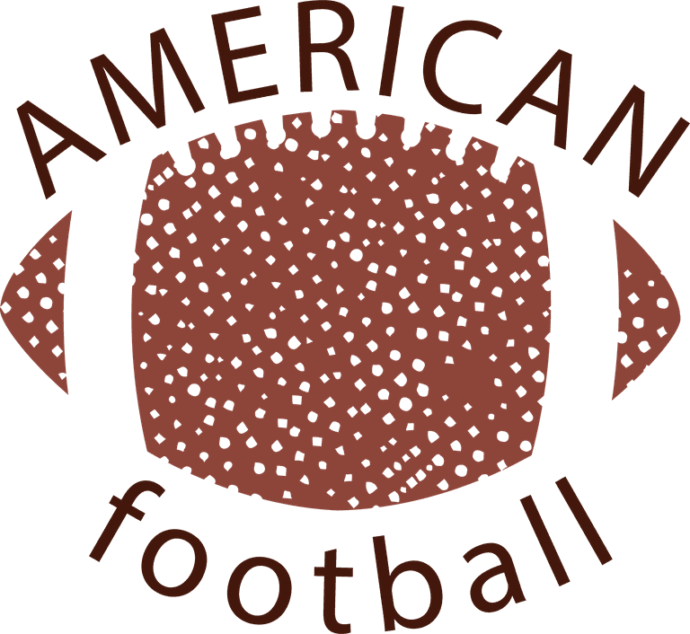 isolated american football icon