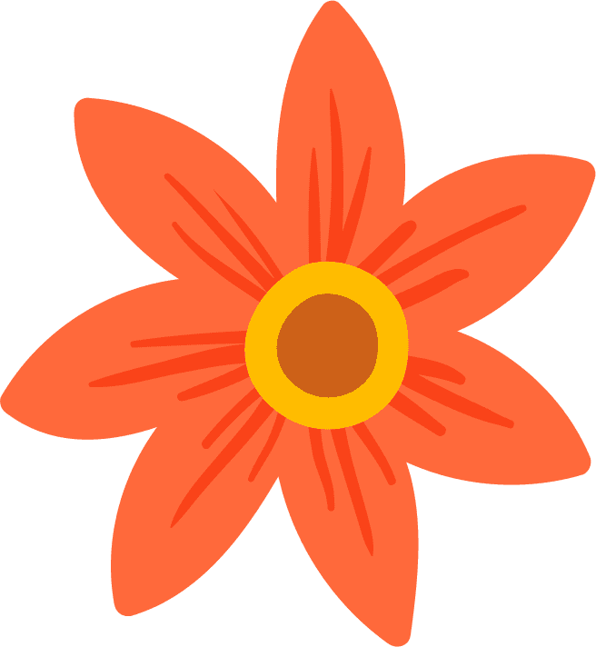 isolated spring floral element spring flower