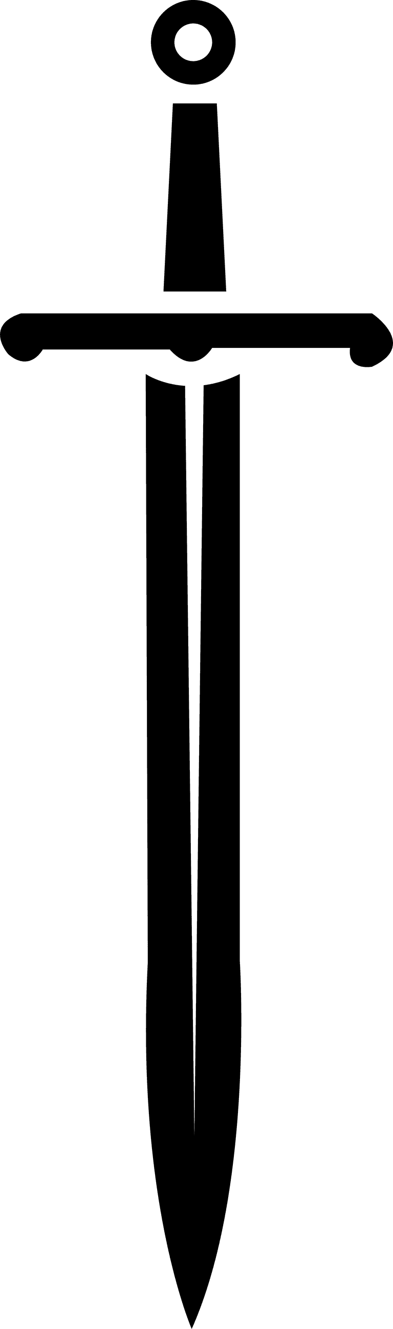 isolated sword symbols, sword silhouette 