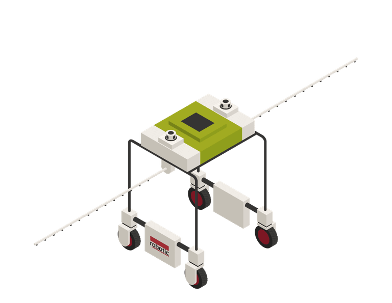 isometric agriculture automation elements collection for enhancing farming efficiency and productivity