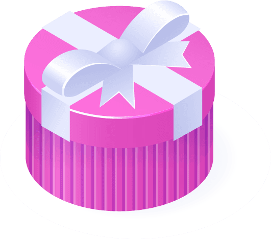 isometric gift boxes birthday christmas valentine day holidays vector