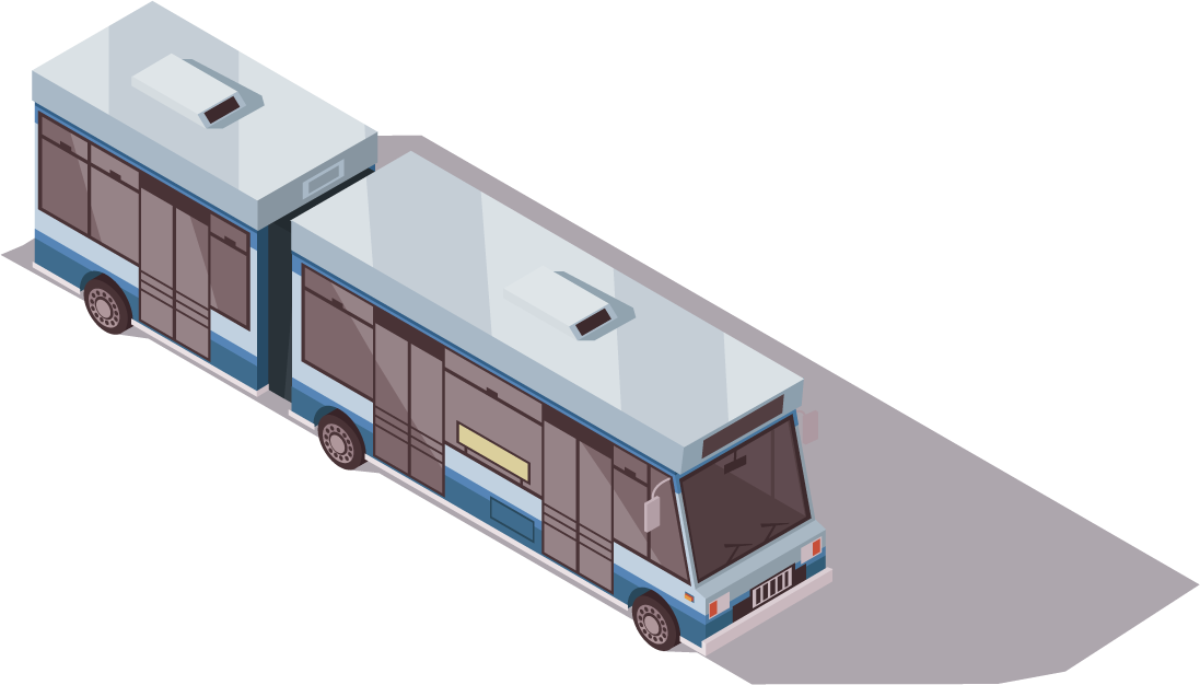 isometric public transport isometric bus