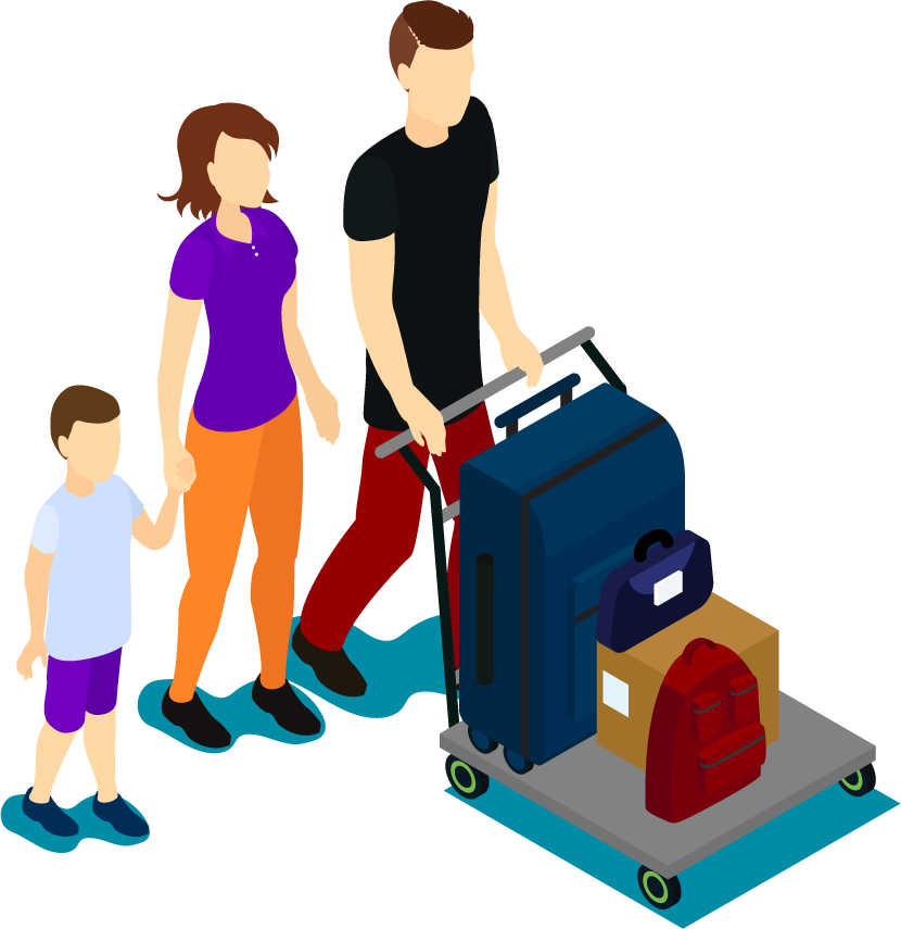 Isometric people different jobs, social crowd, social community