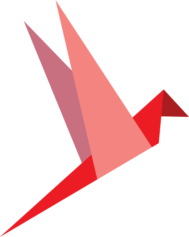 japan culture elements multicolored symbols inspired by origami and tradition