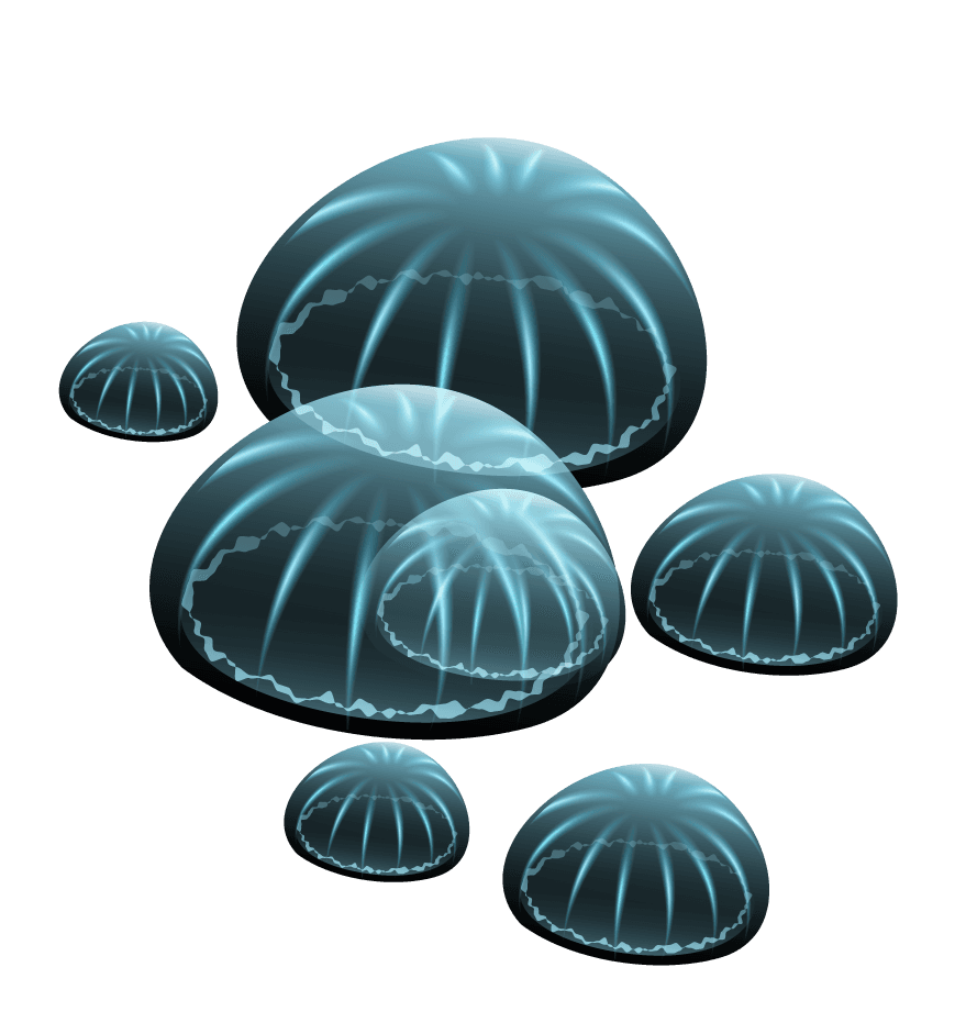 jellyfish icons colorful modern 