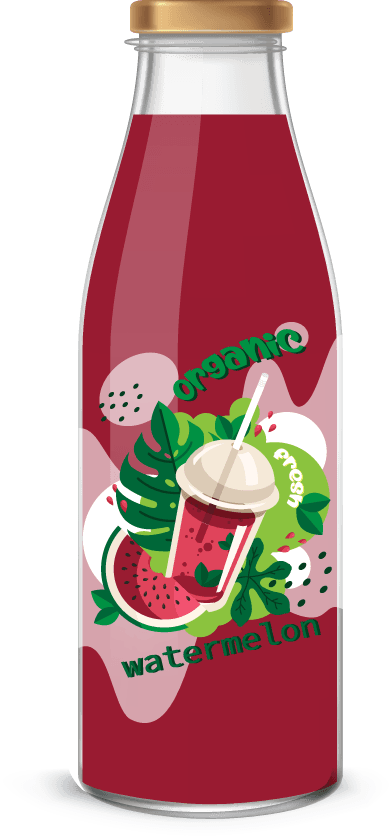 juice label template elegant colorful fruits sketch