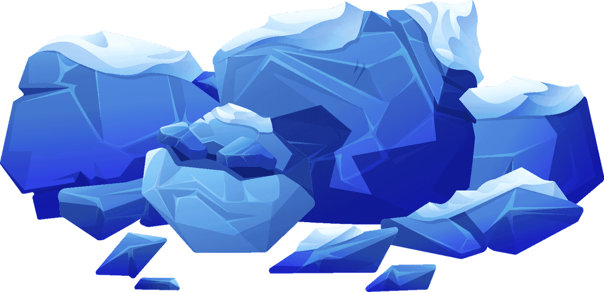 kicker ice golem character different poses