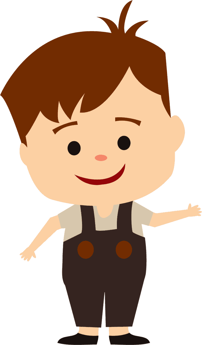 kids icons collection colored cartoon characters for educational and playful uses