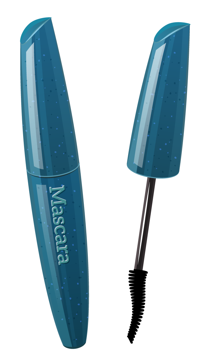 ladies cosmetics make up realistic mascara tube for enhancing beauty effortlessly